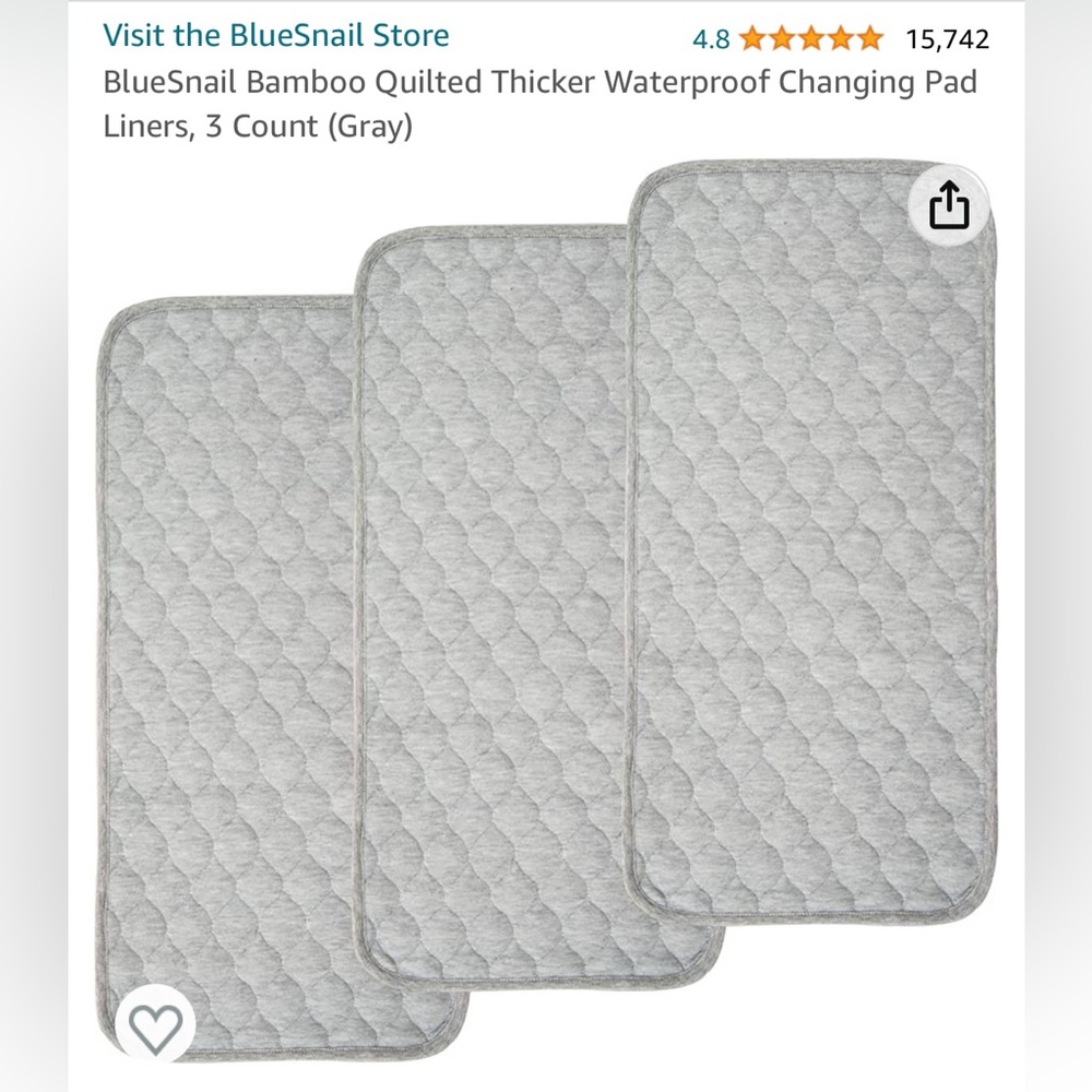 Baby Changing Table Pads (3)